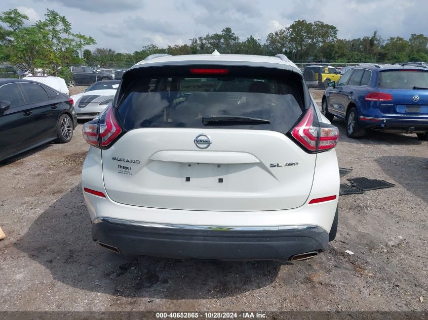 2015 Nissan Murano Platinum/S/Sl/Sv VIN: 5N1AZ2MH4FN224515 Lot: 40652865