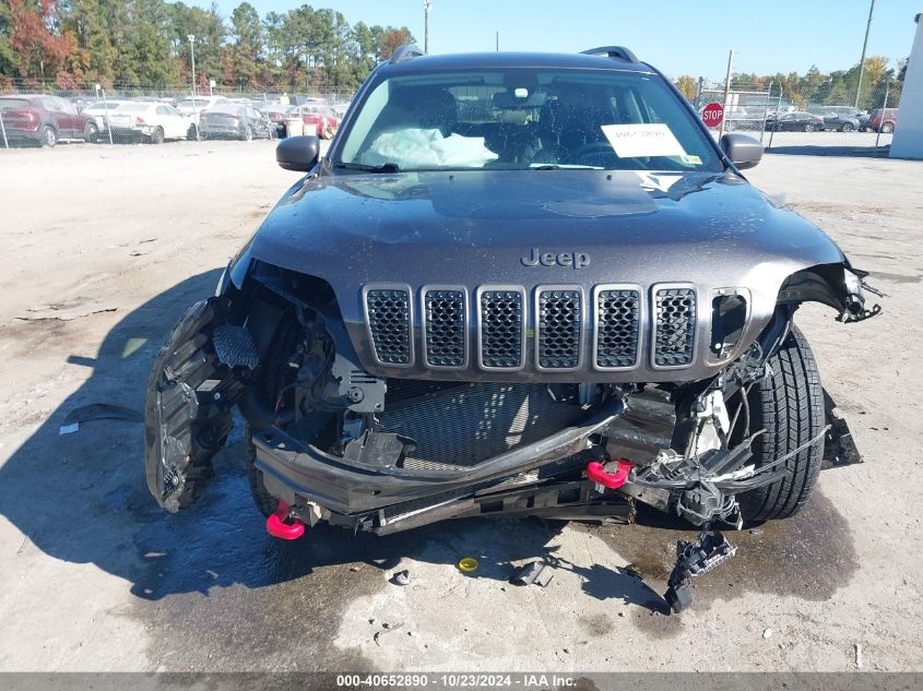 2019 Jeep Cherokee Trailhawk 4X4 VIN: 1C4PJMBX7KD362254 Lot: 40652890