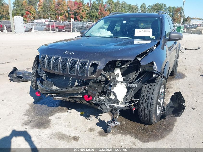 2019 Jeep Cherokee Trailhawk 4X4 VIN: 1C4PJMBX7KD362254 Lot: 40652890