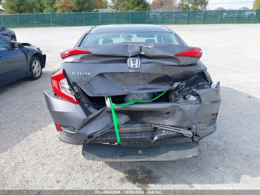 2018 Honda Civic Lx VIN: 19XFC2F57JE001770 Lot: 40652906