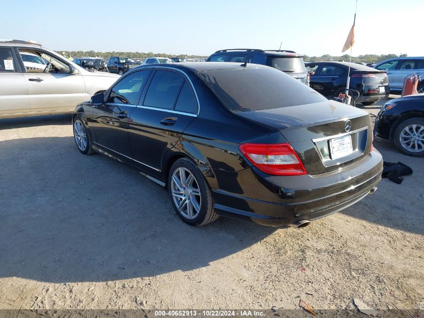 2010 Mercedes-Benz C 300 Luxury 4Matic/Sport 4Matic VIN: WDDGF8BB5AF452363 Lot: 40652913