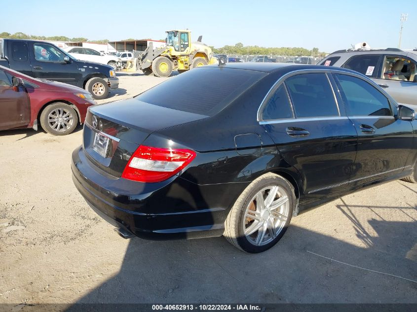 2010 Mercedes-Benz C 300 Luxury 4Matic/Sport 4Matic VIN: WDDGF8BB5AF452363 Lot: 40652913