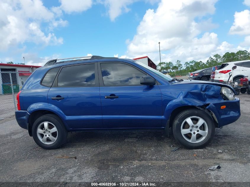 2006 Hyundai Tucson Gl VIN: KM8JM12B06U376160 Lot: 40652936