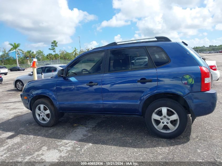 2006 Hyundai Tucson Gl VIN: KM8JM12B06U376160 Lot: 40652936