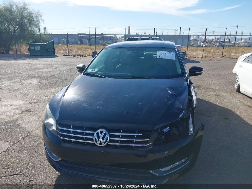 2014 Volkswagen Passat 2.0L Tdi Sel Premium VIN: 1VWCN7A34EC048460 Lot: 40652937