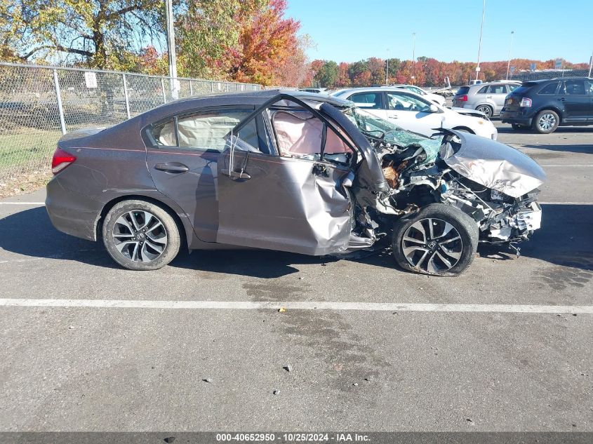 2013 Honda Civic Ex VIN: 19XFB2F80DE226601 Lot: 40652950