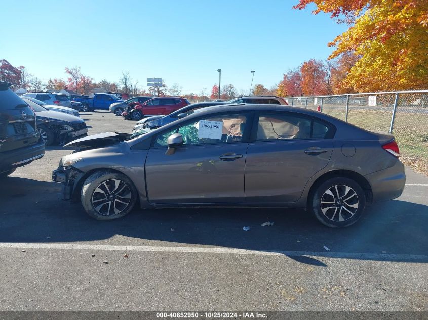 2013 Honda Civic Ex VIN: 19XFB2F80DE226601 Lot: 40652950