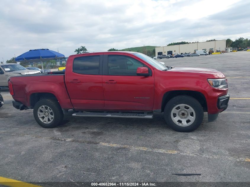 2021 Chevrolet Colorado 2Wd Short Box Lt VIN: 1GCGSCEN2M1227740 Lot: 40652964