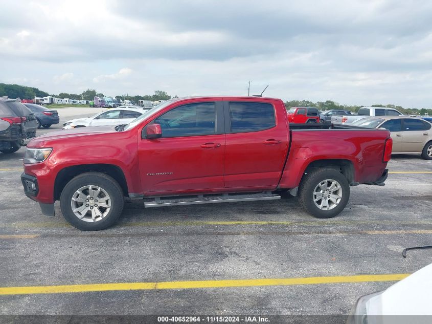 2021 Chevrolet Colorado 2Wd Short Box Lt VIN: 1GCGSCEN2M1227740 Lot: 40652964