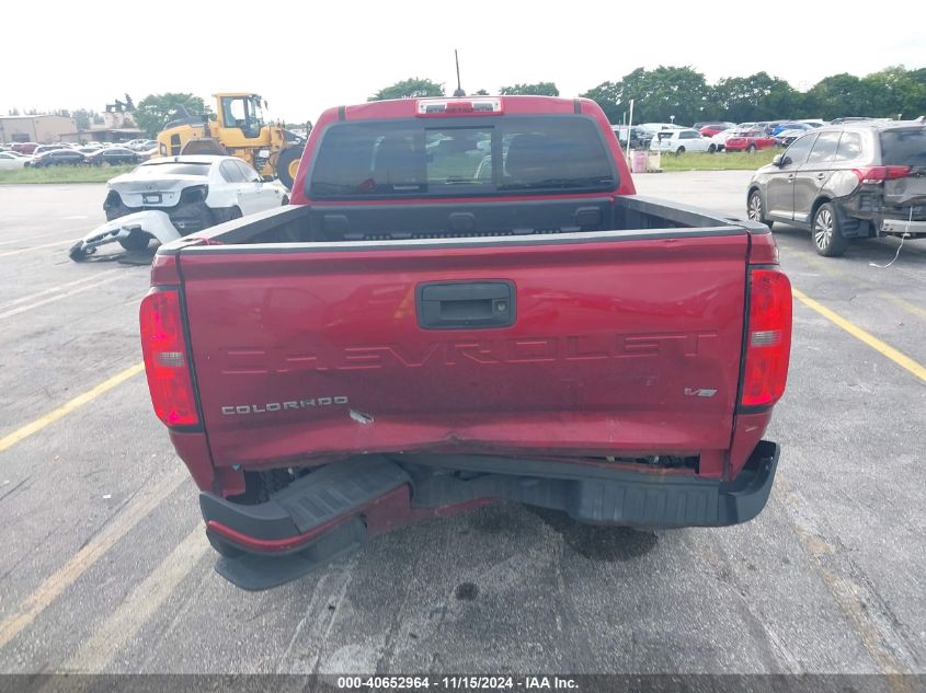 2021 Chevrolet Colorado 2Wd Short Box Lt VIN: 1GCGSCEN2M1227740 Lot: 40652964