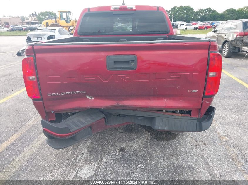 2021 Chevrolet Colorado 2Wd Short Box Lt VIN: 1GCGSCEN2M1227740 Lot: 40652964