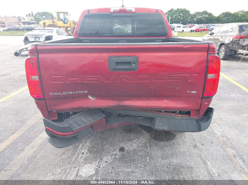 2021 Chevrolet Colorado 2Wd Short Box Lt VIN: 1GCGSCEN2M1227740 Lot: 40652964