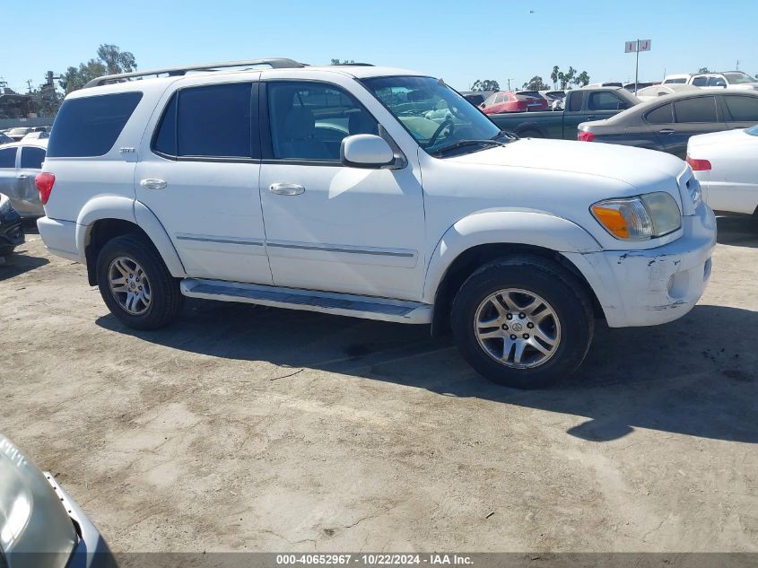 2006 Toyota Sequoia Sr5 V8 VIN: 5TDBT44A96S268237 Lot: 40652967