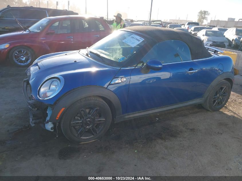 2013 Mini Roadster Cooper S VIN: WMWSY3C51DT593783 Lot: 40653000