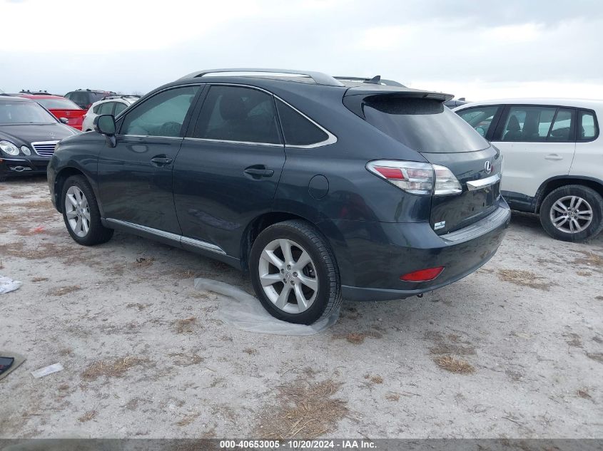 2011 Lexus Rx 350 VIN: 2T2ZK1BA9BC063602 Lot: 40653005