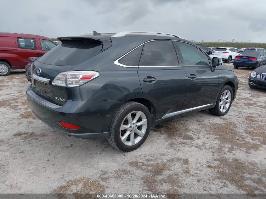 2011 Lexus Rx 350 VIN: 2T2ZK1BA9BC063602 Lot: 40653005