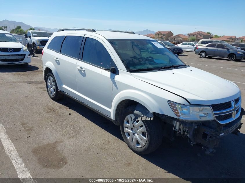 VIN 3C4PDCABXHT505093 2017 Dodge Journey, SE no.1