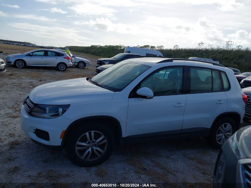 2017 VOLKSWAGEN TIGUAN 2.0T/2.0T S - WVGBV7AX9HK018118