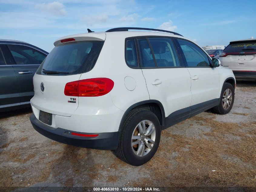 2017 VOLKSWAGEN TIGUAN 2.0T/2.0T S - WVGBV7AX9HK018118