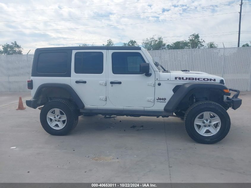 2018 Jeep Wrangler Unlimited Rubicon 4X4 VIN: 1C4HJXFG1JW208139 Lot: 40653011