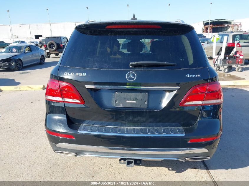 2017 Mercedes-Benz Gle 350 4Matic VIN: 4JGDA5HB1HA862484 Lot: 40653021