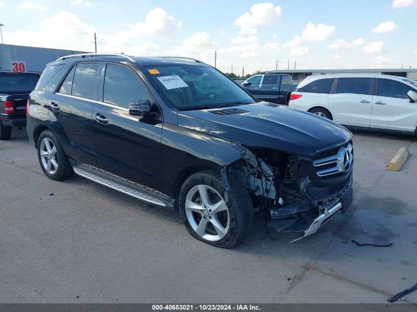 VIN 4JGDA5HB1HA862484 2017 Mercedes-Benz GLE 350, 4... no.1