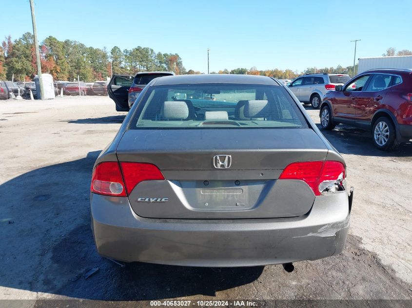 2007 Honda Civic Lx VIN: 2HGFA16577H507534 Lot: 40653027