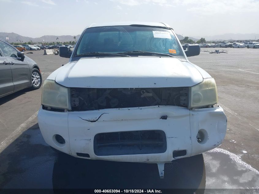 2006 Nissan Titan Xe VIN: 1N6AA06AX6N565009 Lot: 40653094