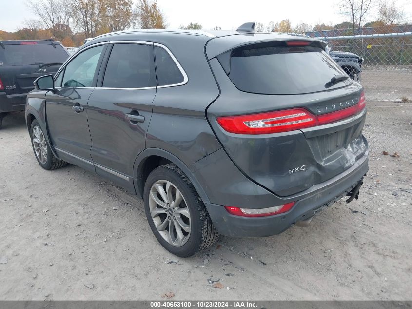 VIN 5LMCJ2D92HUL11814 2017 LINCOLN MKC SELECT