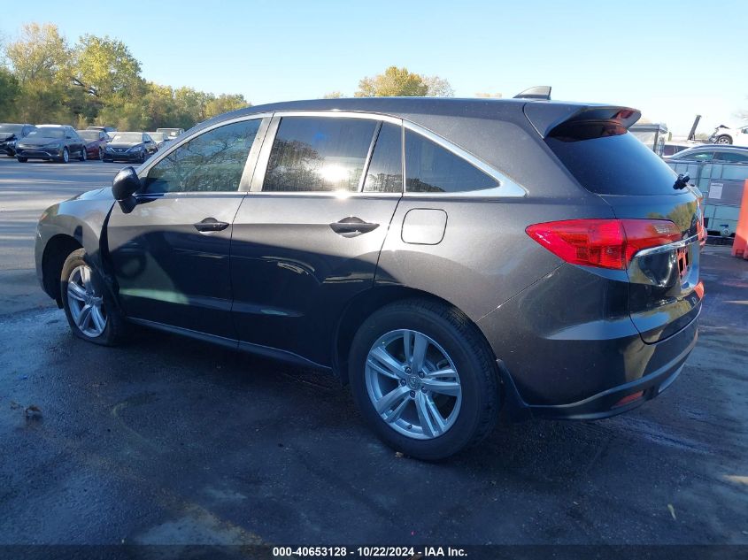 2015 Acura Rdx VIN: 5J8TB3H5XFL018264 Lot: 40653128