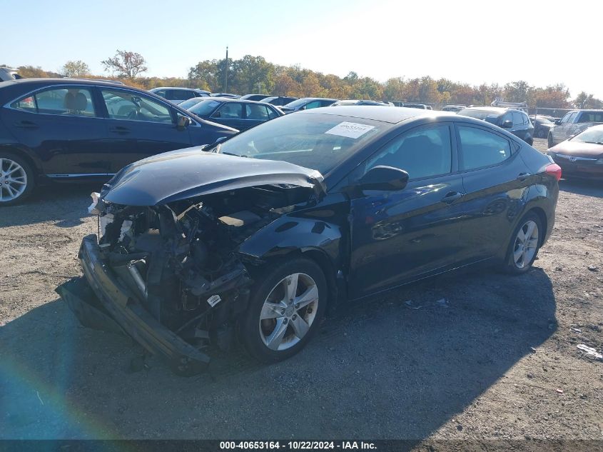 2013 Hyundai Elantra Gls VIN: 5NPDH4AE0DH260242 Lot: 40653164