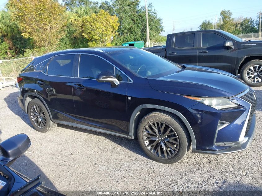 2016 Lexus Rx 350 F Sport VIN: 2T2BZMCA5GC030830 Lot: 40653167