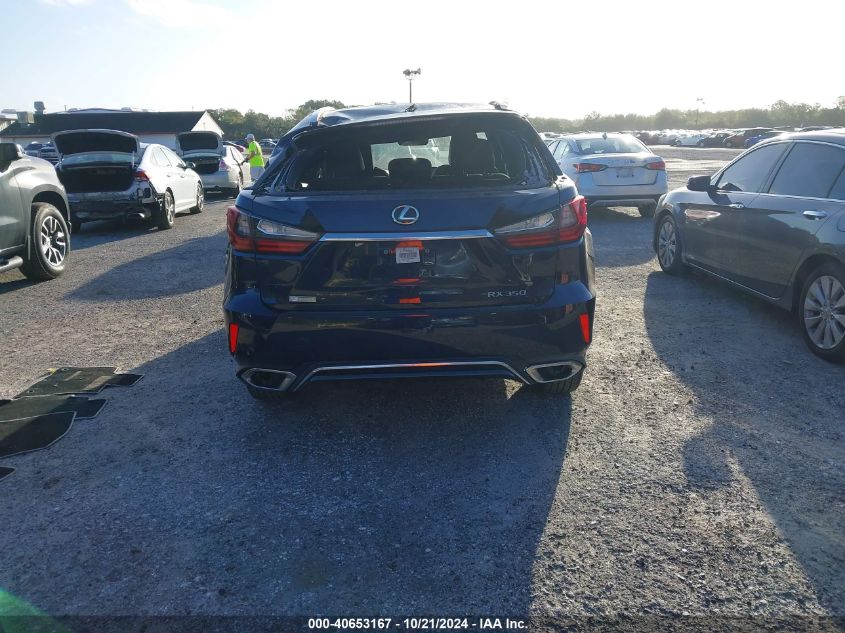 2016 Lexus Rx 350 F Sport VIN: 2T2BZMCA5GC030830 Lot: 40653167