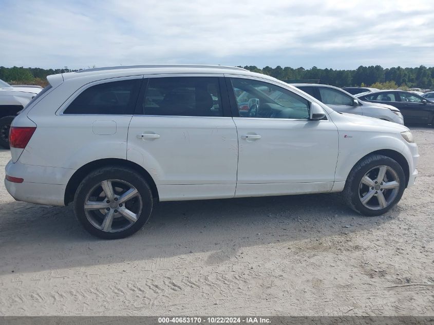 2011 Audi Q7 3.0T S Line Prestige VIN: WA1DGAFE0BD001628 Lot: 40653170