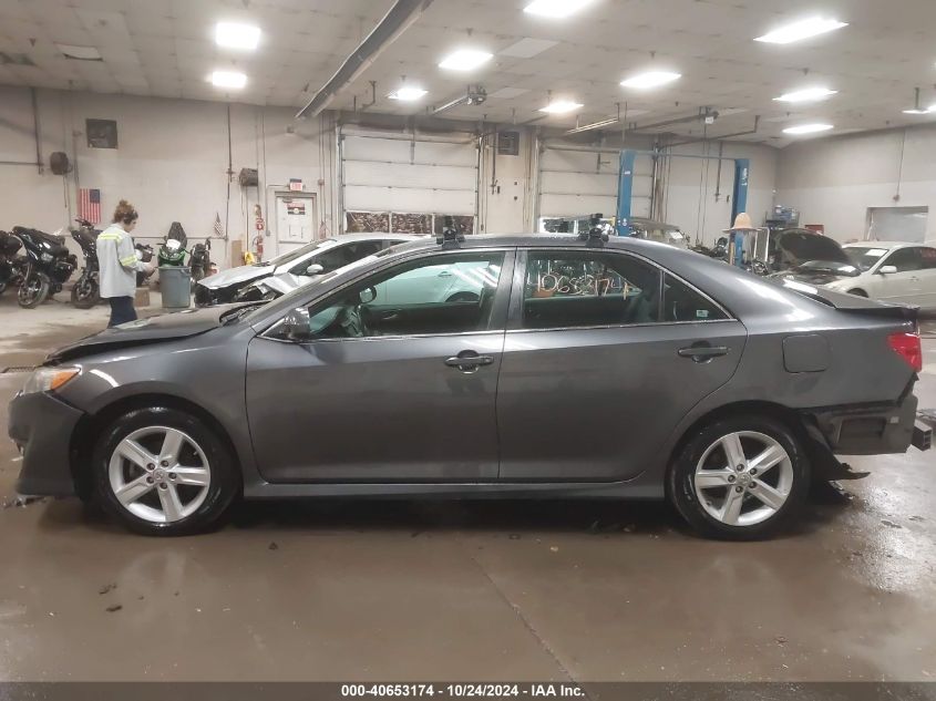 2014 Toyota Camry Se VIN: 4T1BF1FKXEU301182 Lot: 40653174