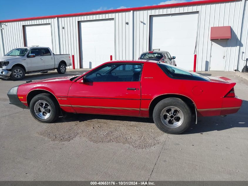 1985 Chevrolet Camaro Berlinetta VIN: 1G1FS87H3FL435920 Lot: 40653176