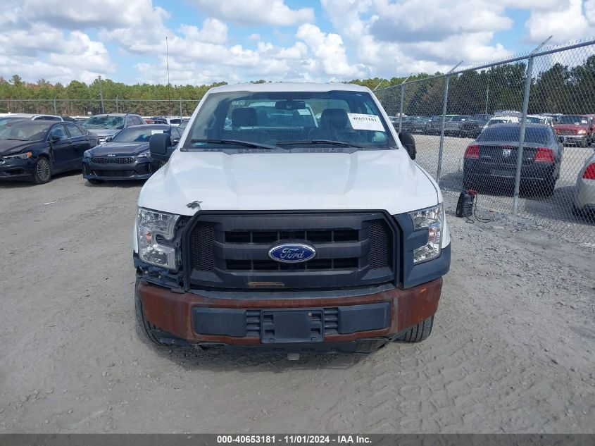 2017 Ford F-150 Xl VIN: 1FTMF1C84HKD01331 Lot: 40653181