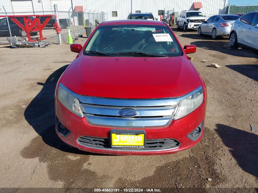 2010 Ford Fusion Se VIN: 3FAHP0HA3AR143835 Lot: 40653191