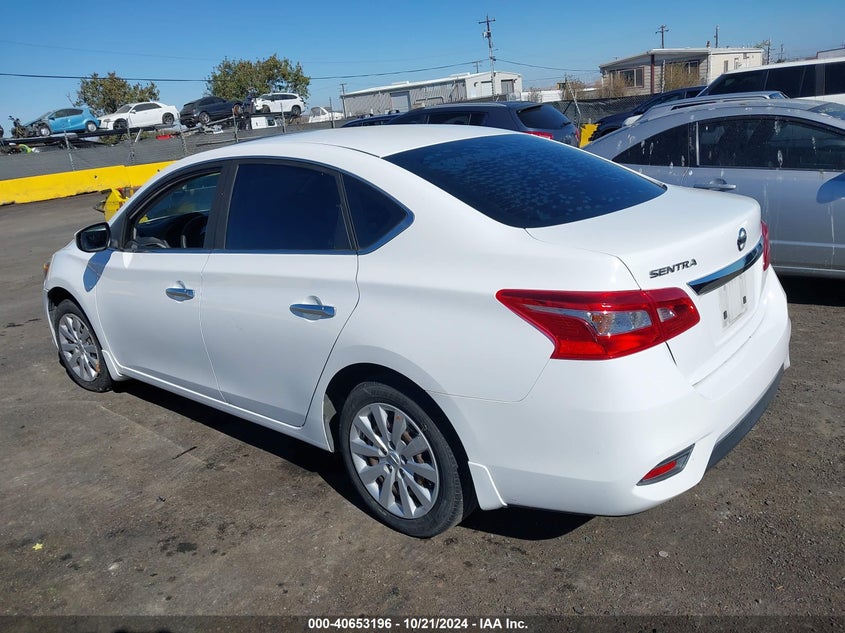 2017 NISSAN SENTRA S VIN: 3N1AB7AP4HY310966