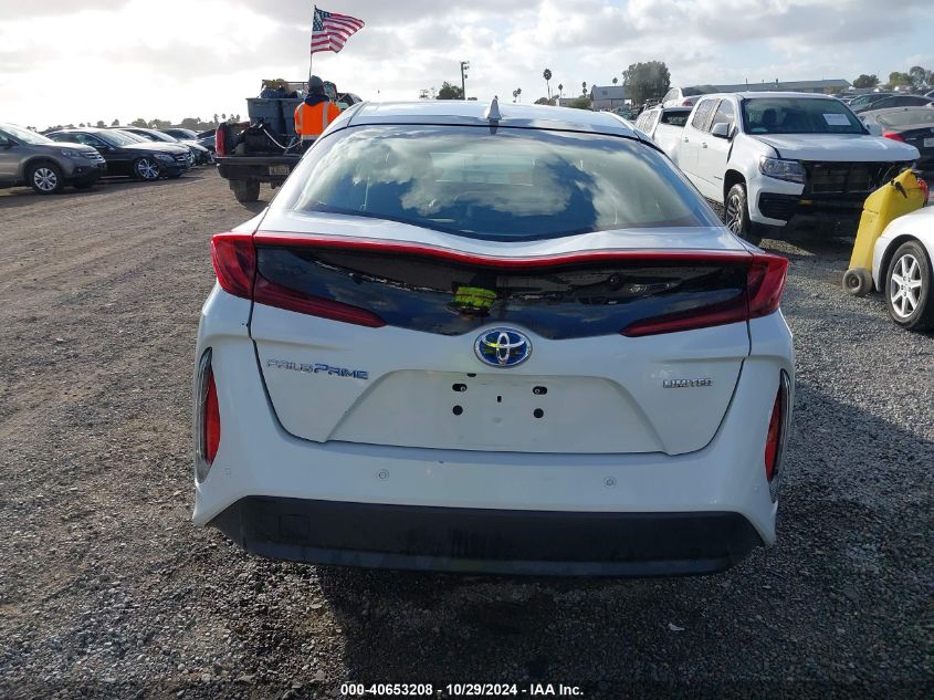 2021 Toyota Prius Prime Limited VIN: JTDKAMFP7M3190949 Lot: 40653208