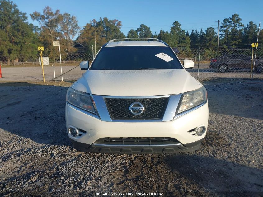 2015 Nissan Pathfinder Sl VIN: 5N1AR2MN8FC693852 Lot: 40653235