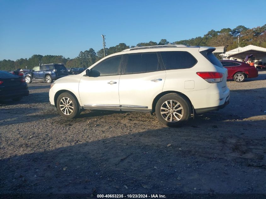 2015 Nissan Pathfinder Sl VIN: 5N1AR2MN8FC693852 Lot: 40653235