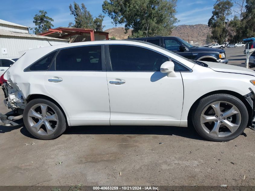 2014 Toyota Venza Le/Xle/Limited VIN: 4T3BK3BB8EU105892 Lot: 40653259