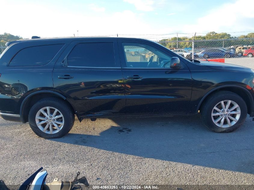 2014 Dodge Durango Sxt VIN: 1C4RDJAG2EC381398 Lot: 40653263