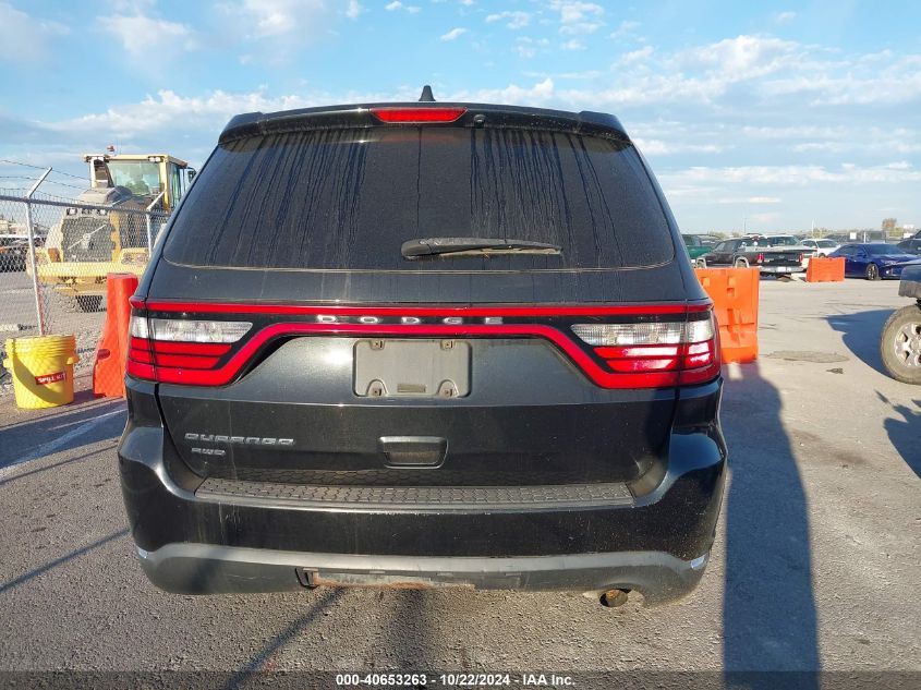 2014 Dodge Durango Sxt VIN: 1C4RDJAG2EC381398 Lot: 40653263