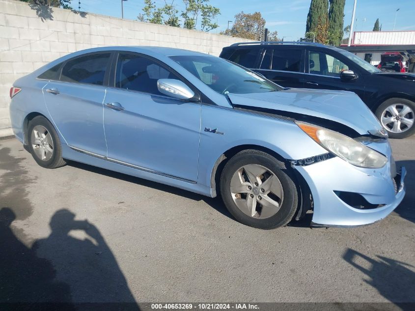 2012 Hyundai Sonata Hybrid VIN: KMHEC4A49CA025091 Lot: 40653269