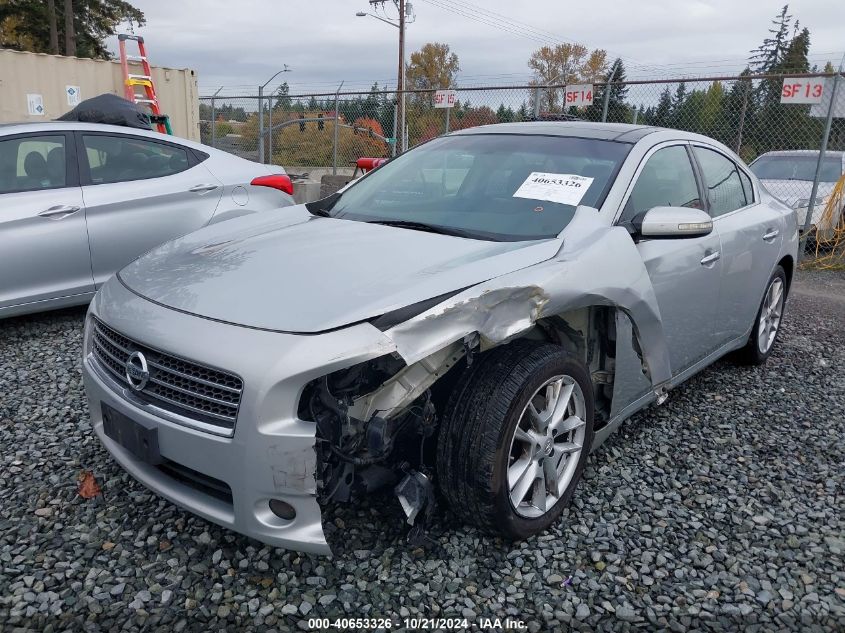 2009 Nissan Maxima 3.5 Sv VIN: 1N4AA51E89C851148 Lot: 40653326