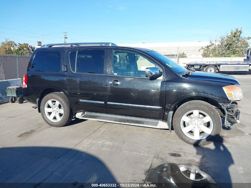 2011 Nissan Armada Sl VIN: 5N1AA0NC3BN613624 Lot: 40653332