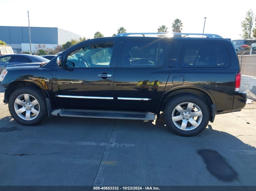 2011 Nissan Armada Sl VIN: 5N1AA0NC3BN613624 Lot: 40653332