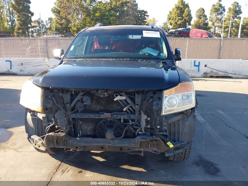 2011 Nissan Armada Sl VIN: 5N1AA0NC3BN613624 Lot: 40653332